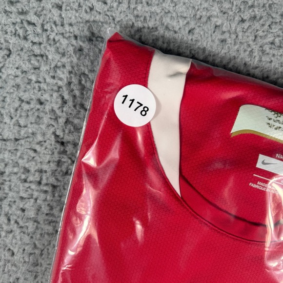 Nike Arsenal Home Shirt Size Medium Fly Emirates Home Soccer Jersey - Picture 11 of 11